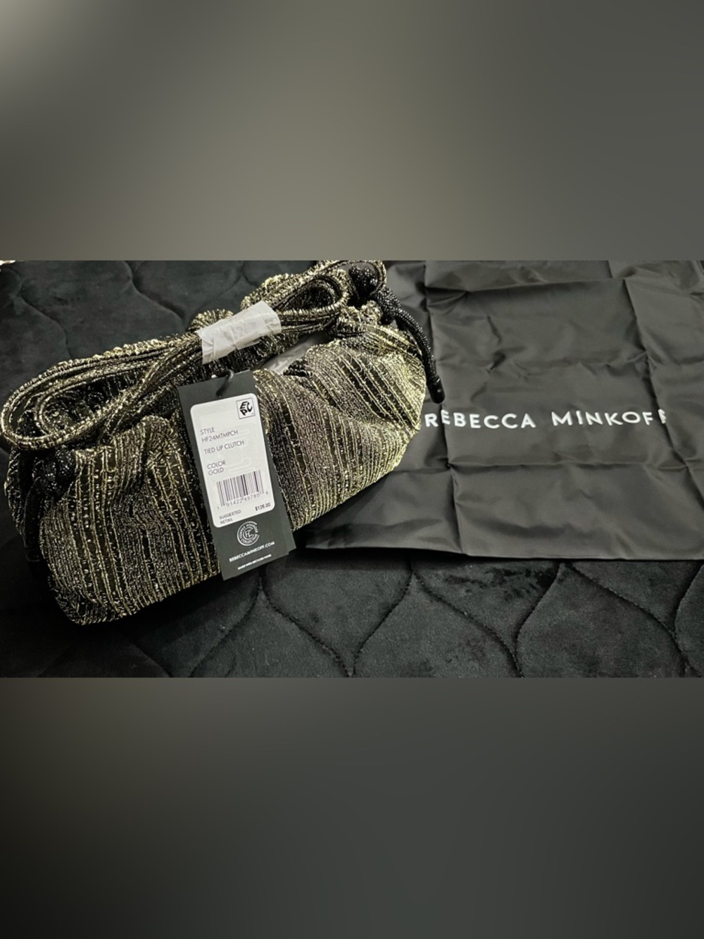 REBECCA MINKOFF Tied Up Shoulder Bag & Clutch With Drawstring Closure